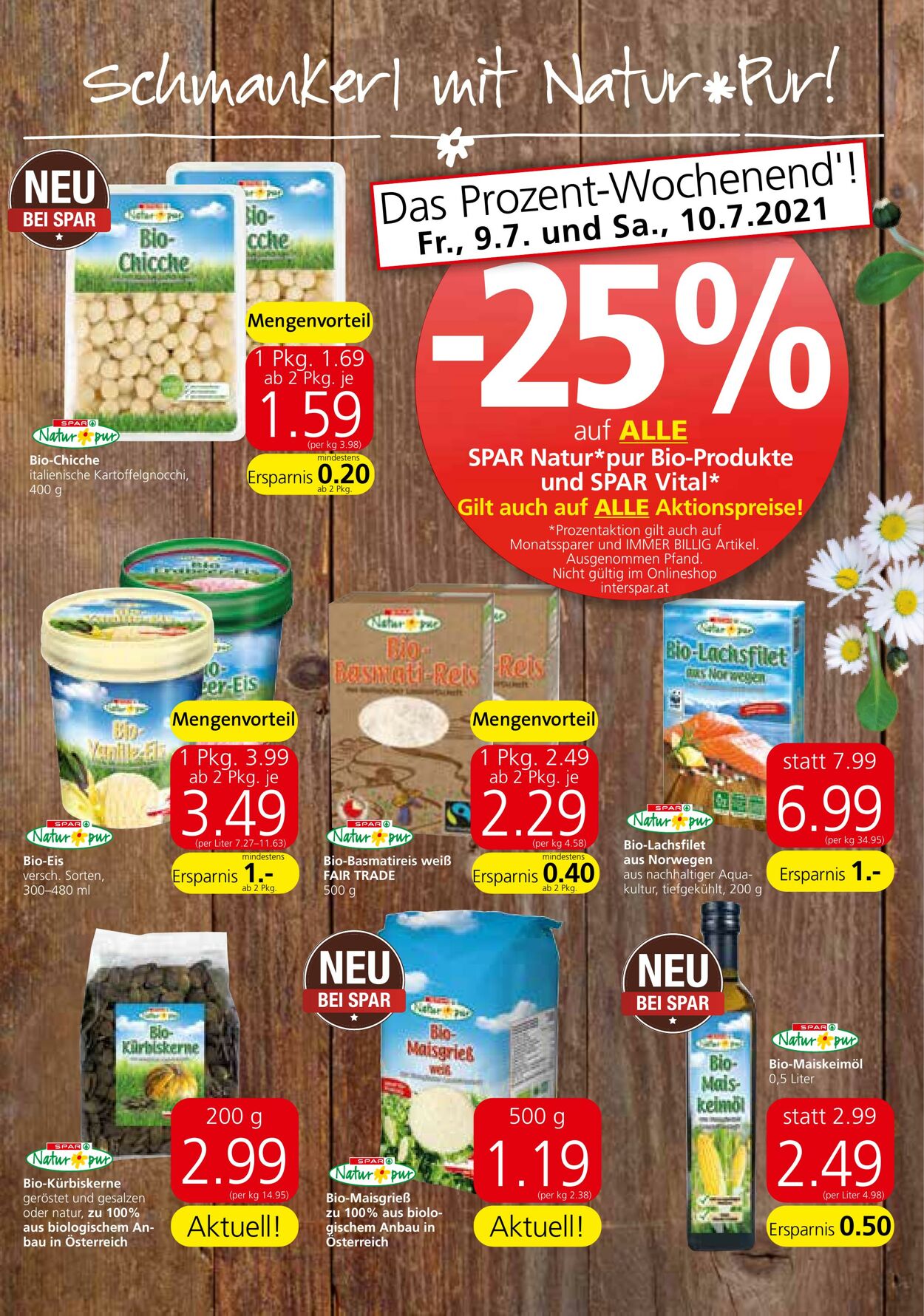 Prospekt Spar 08.07.2021 - 14.07.2021