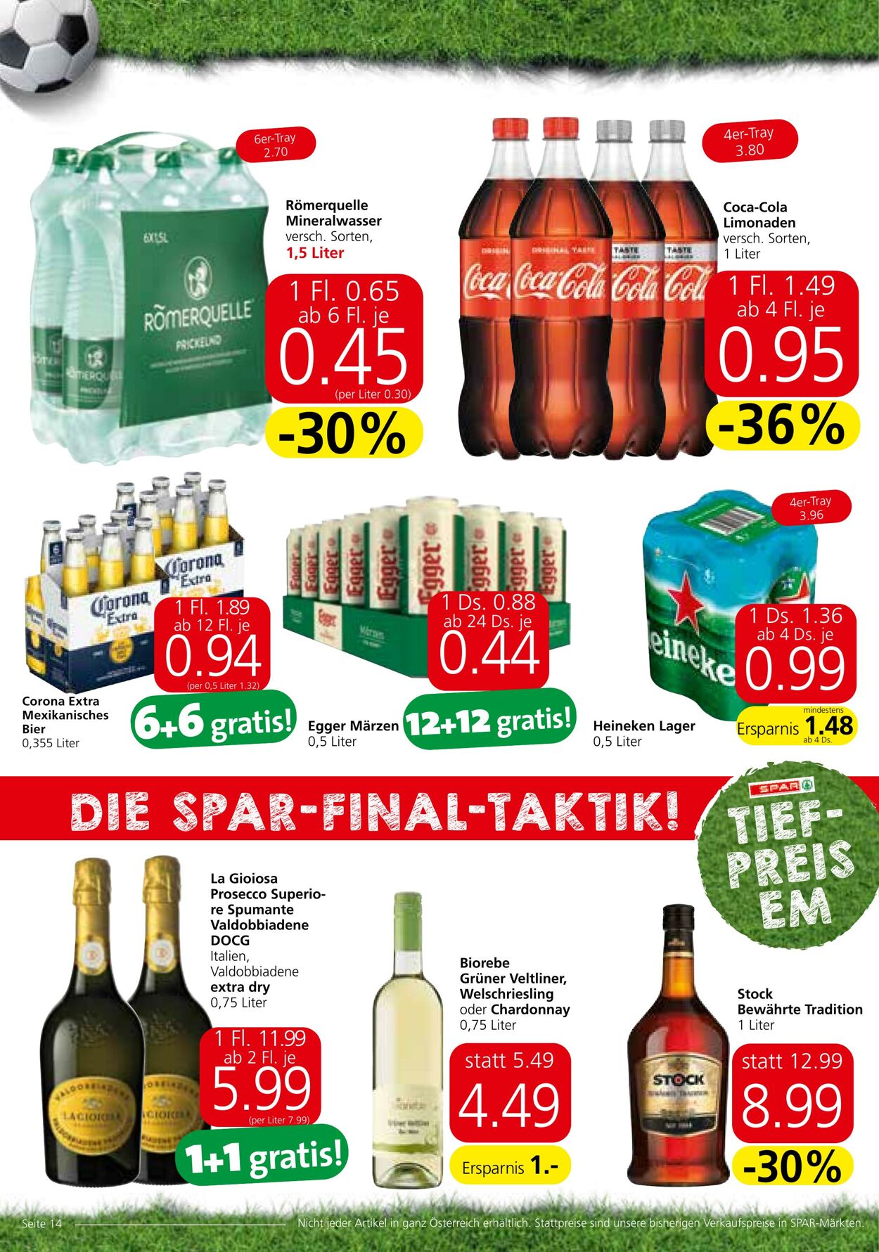 Prospekt Spar 08.07.2021 - 14.07.2021