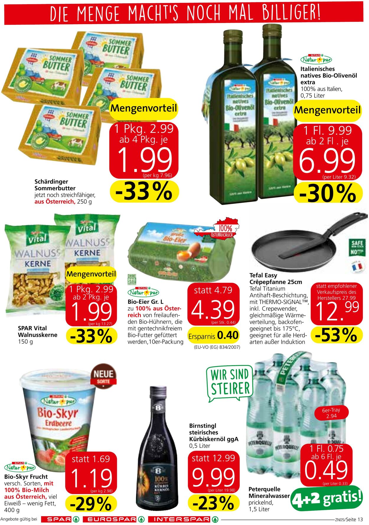 Prospekt Spar 14.07.2022 - 27.07.2022