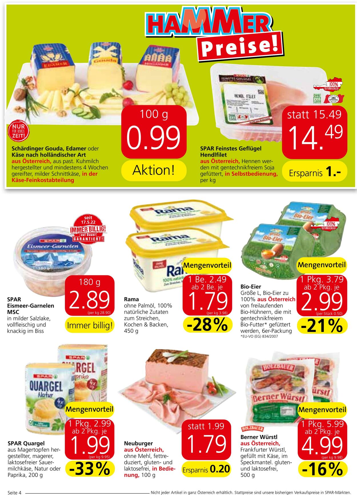 Prospekt Spar 27.07.2023 - 02.08.2023