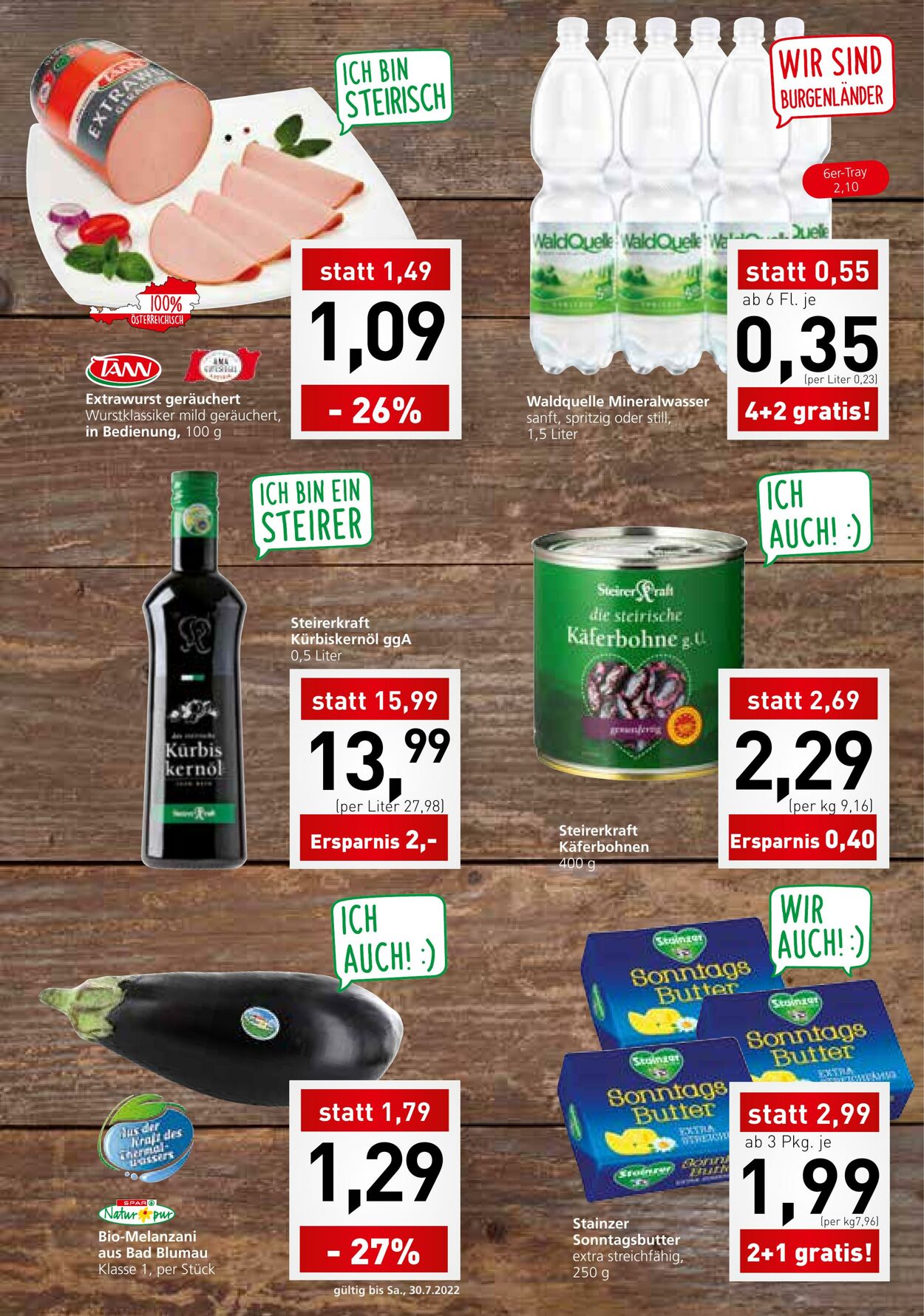 Prospekt Spar 28.07.2022 - 10.08.2022