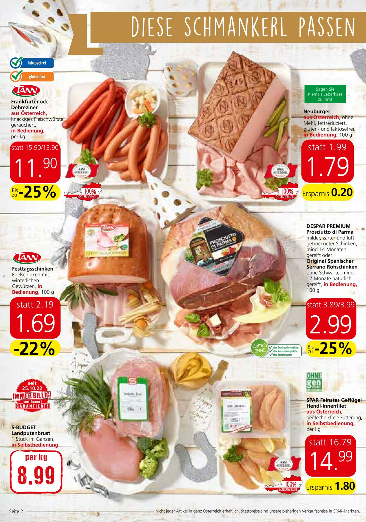 Prospekt Spar 27.12.2022 - 31.12.2022