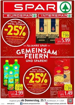 Prospekt Spar 25.01.2024 - 31.01.2024