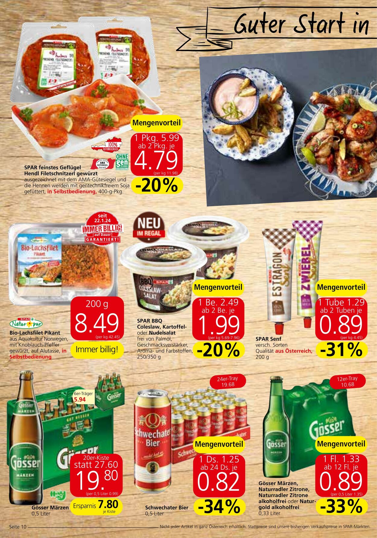 Prospekt Spar 18.04.2024 - 30.04.2024