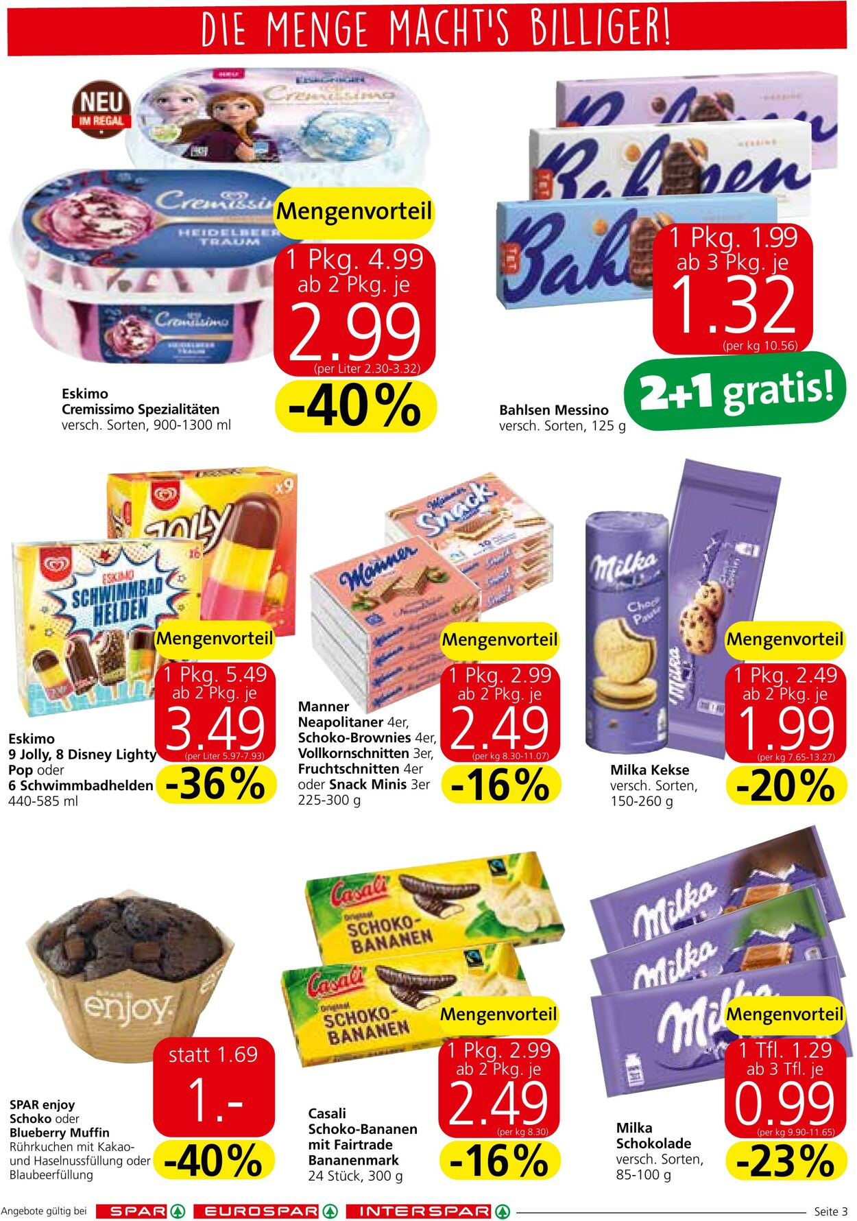 Prospekt Spar 14.07.2022 - 27.07.2022