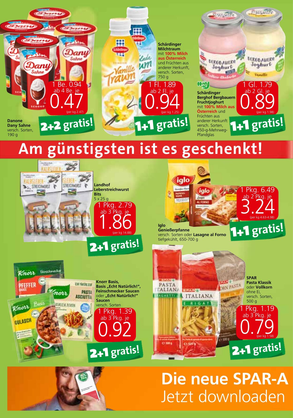 Prospekt Spar 17.08.2023 - 30.08.2023