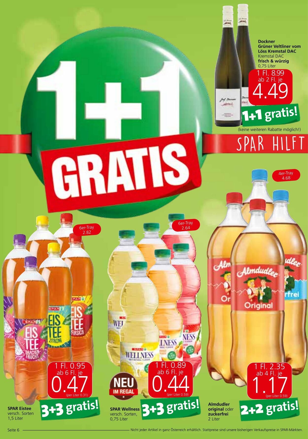 Prospekt Spar 22.09.2022 - 05.10.2022