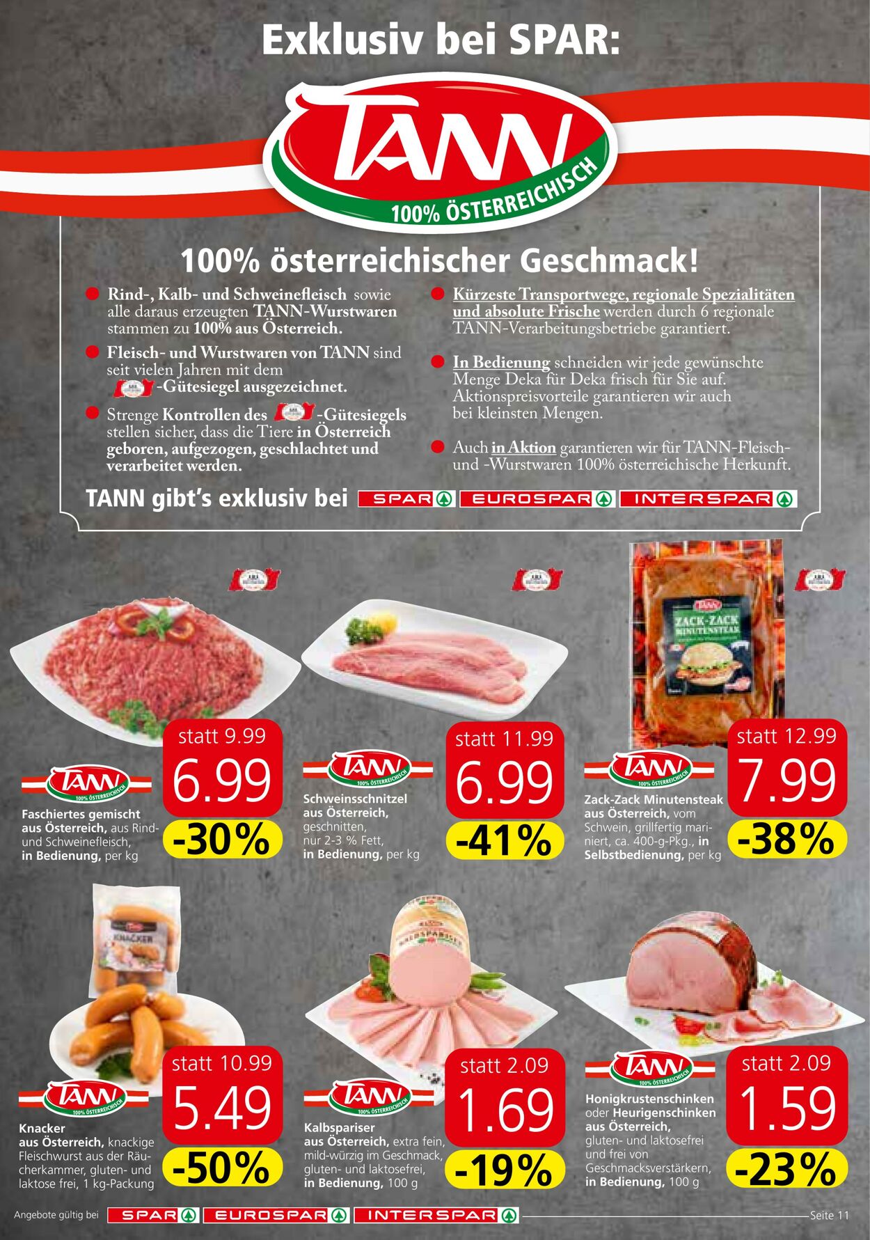 Prospekt Spar 22.09.2022 - 05.10.2022