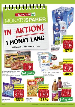 Prospekt Spar 31.10.2024 - 13.11.2024