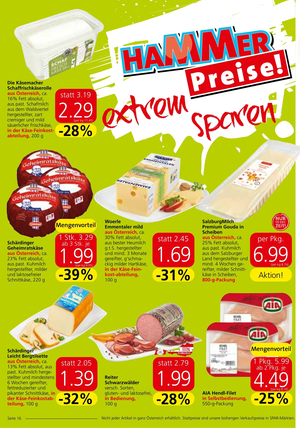 Prospekt Spar 12.01.2023 - 18.01.2023