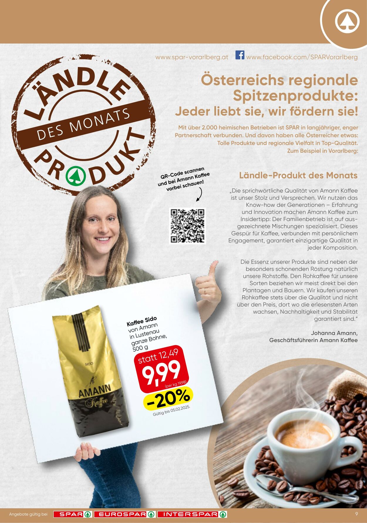 Prospekt Spar 16.01.2025 - 29.01.2025