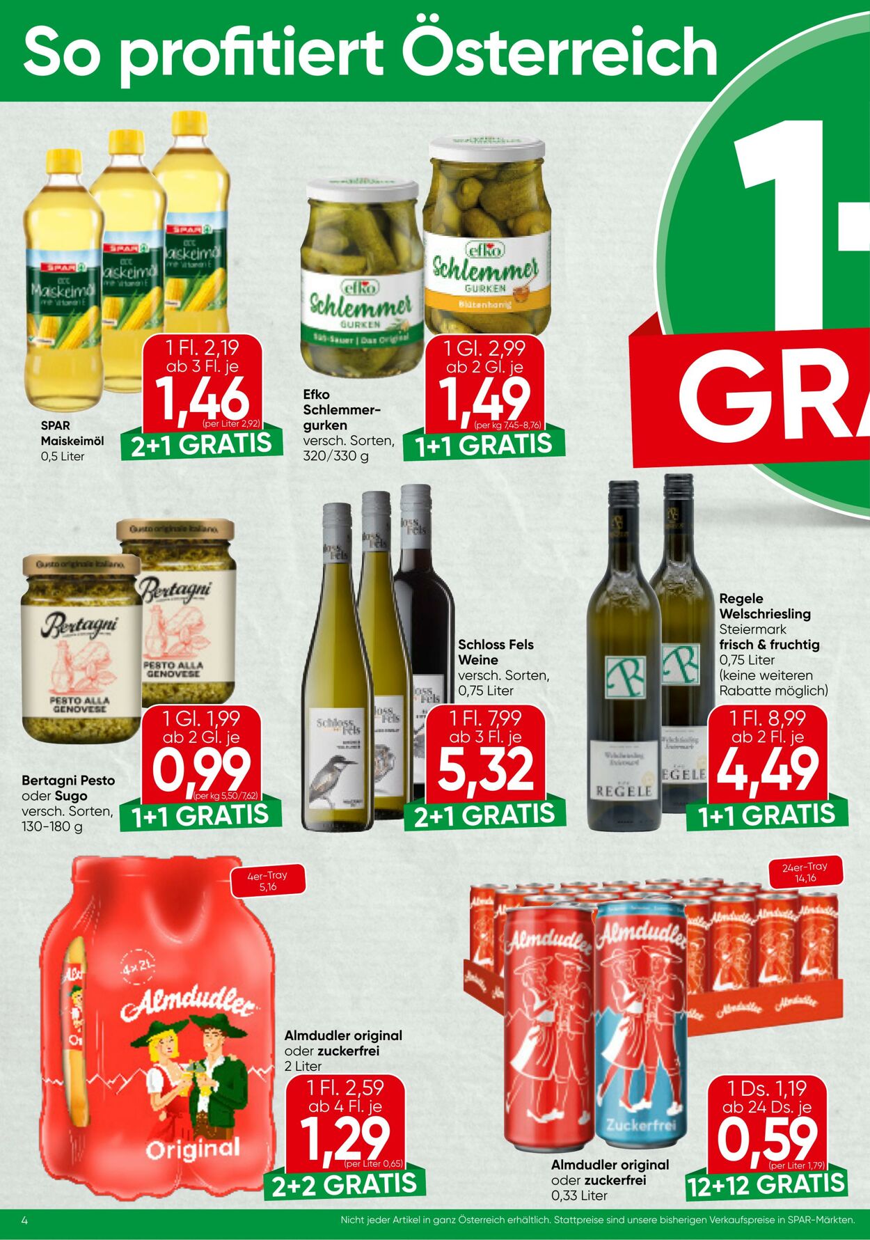 Prospekt Spar 16.01.2025 - 29.01.2025