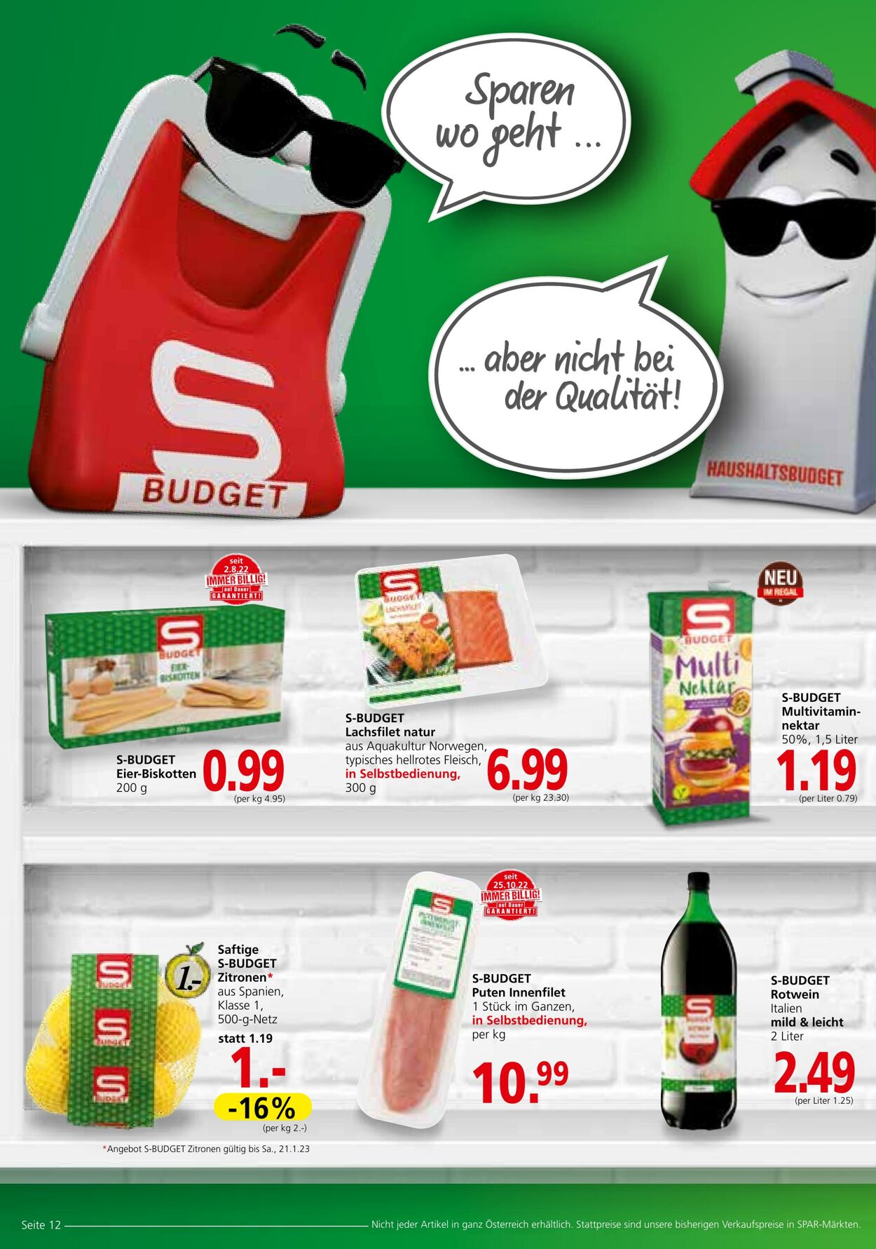 Prospekt Spar 19.01.2023 - 01.02.2023