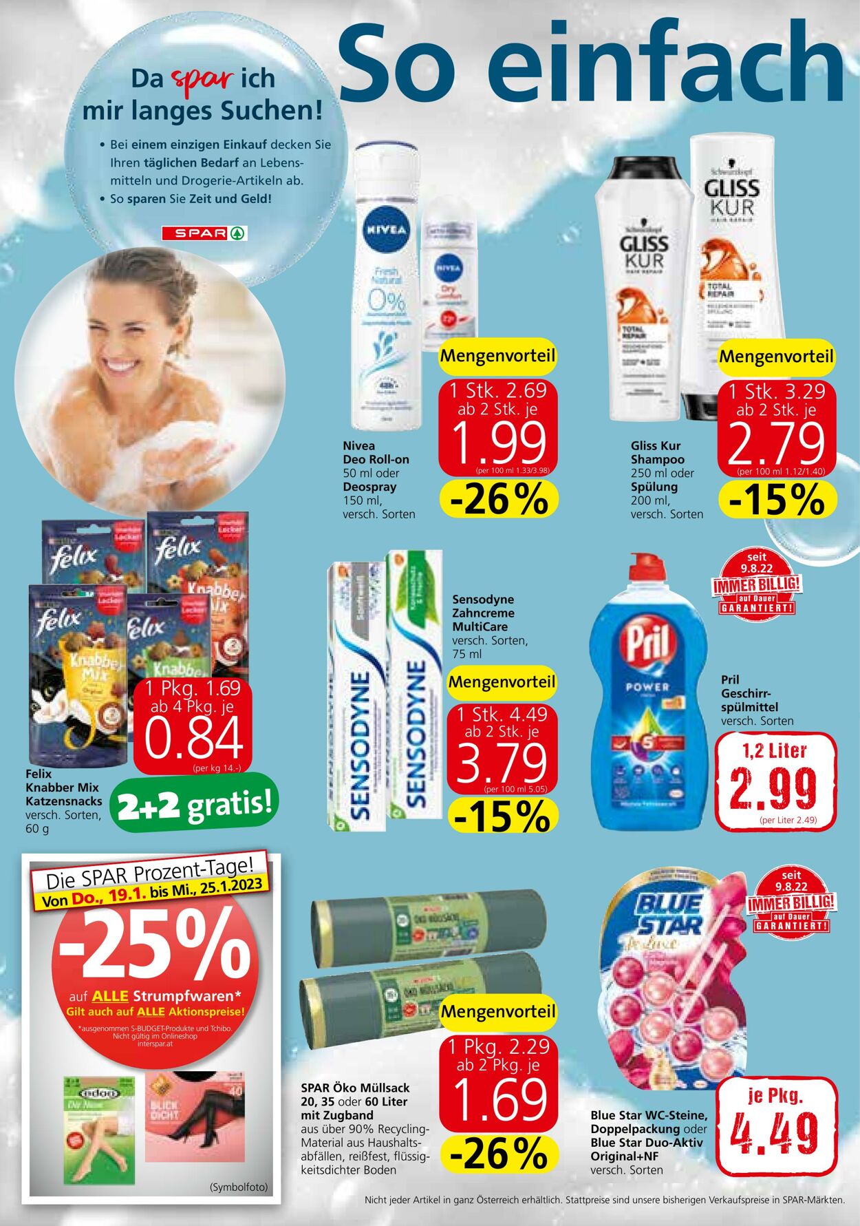 Prospekt Spar 19.01.2023 - 01.02.2023