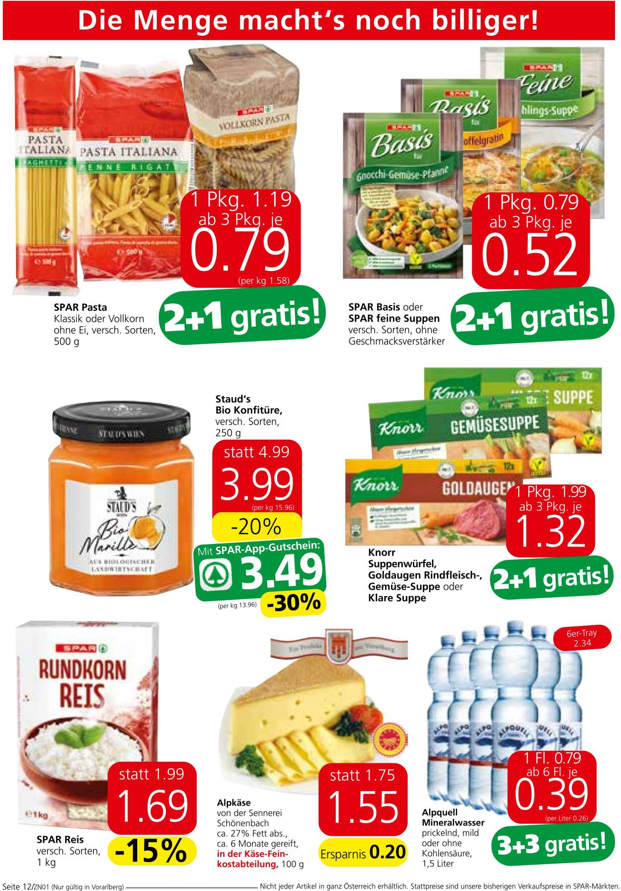 Prospekt Spar 18.04.2024 - 30.04.2024