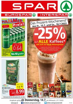 Prospekt Spar 14.07.2022 - 27.07.2022