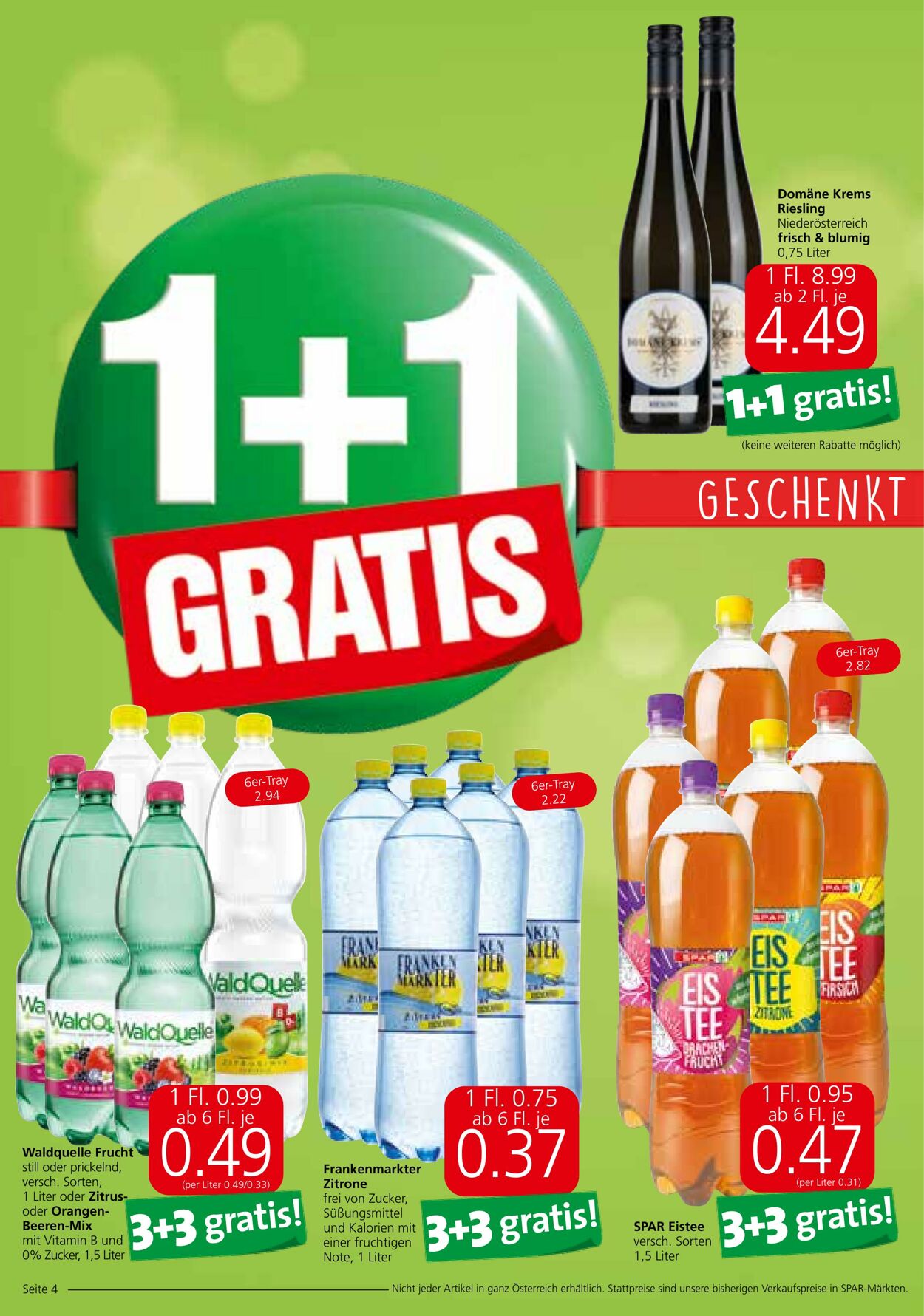 Prospekt Spar 11.08.2022 - 24.08.2022