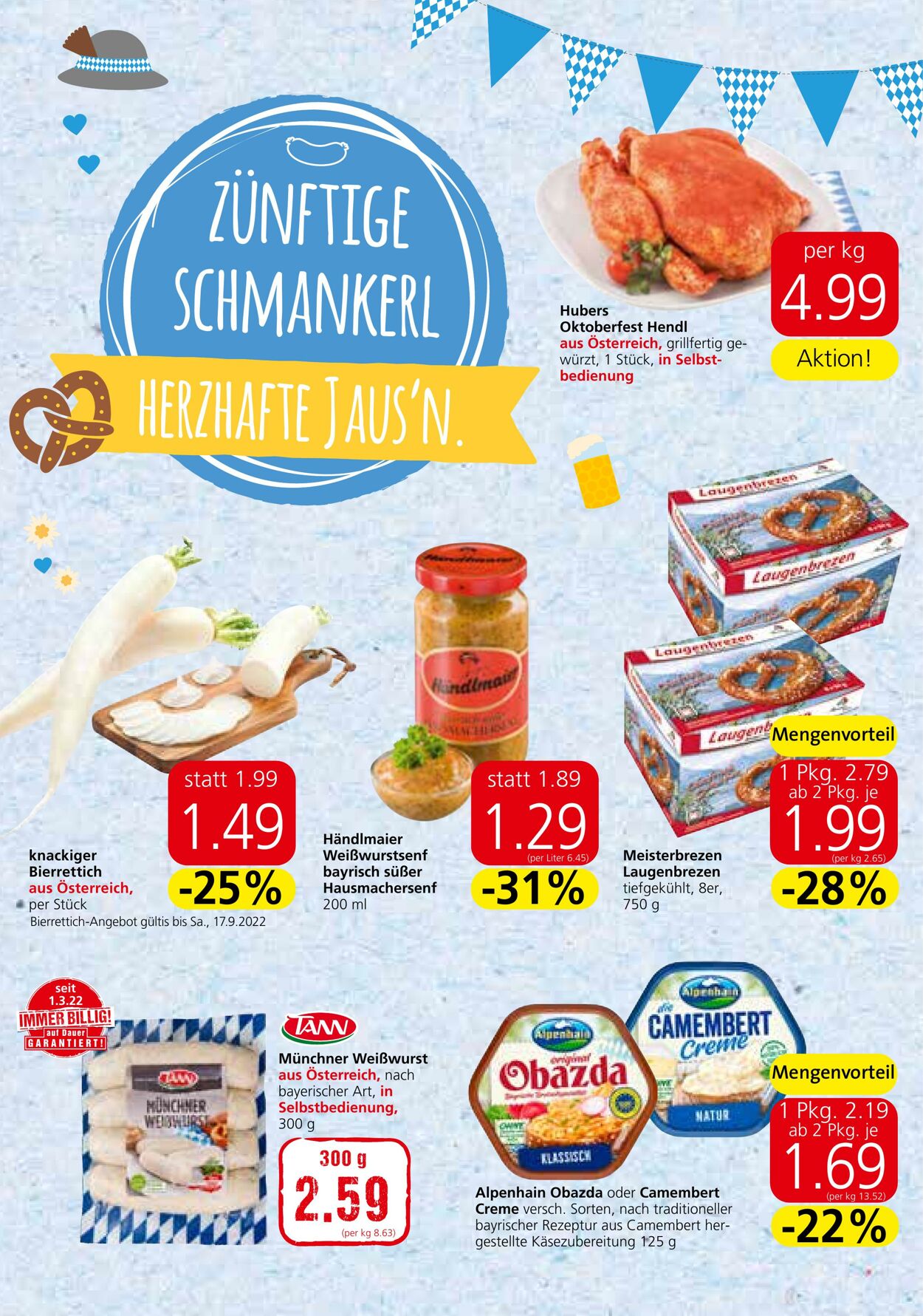 Prospekt Spar 15.09.2022 - 21.09.2022