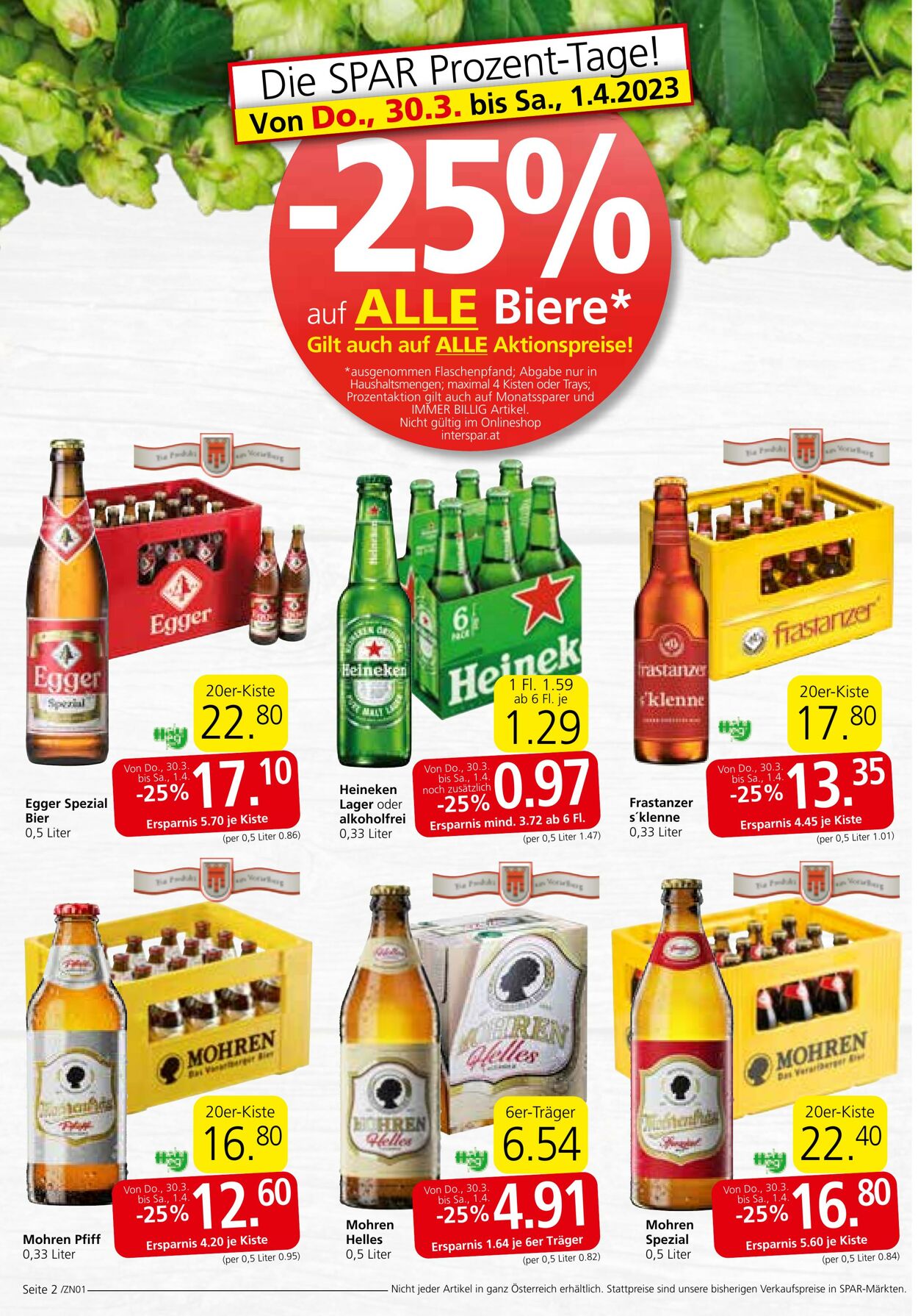 Prospekt Spar 30.03.2023 - 12.04.2023