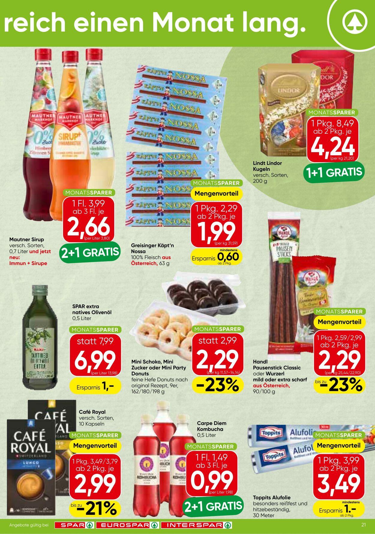 Prospekt Spar 09.01.2025 - 05.02.2025