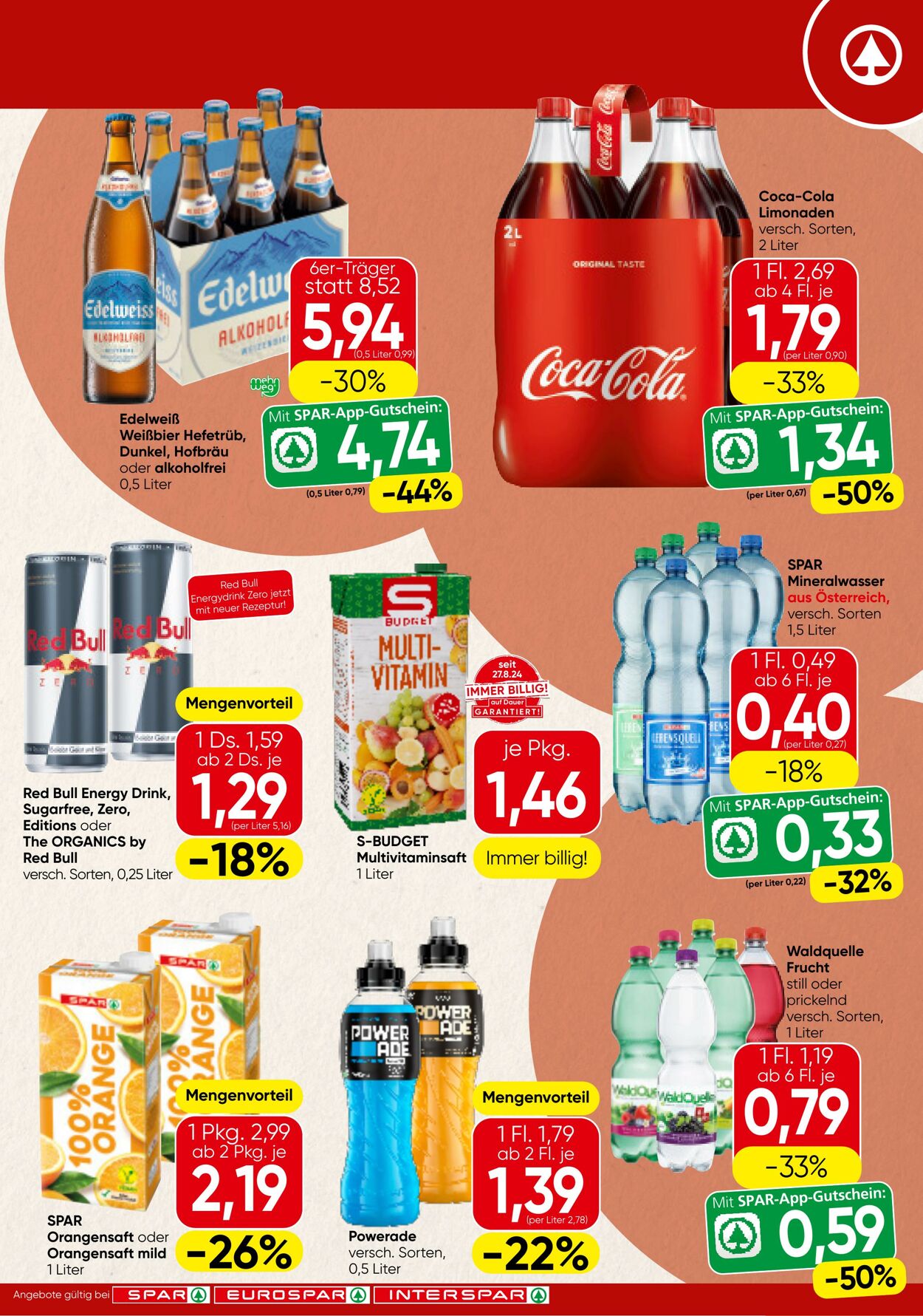 Prospekt Spar 16.01.2025 - 29.01.2025