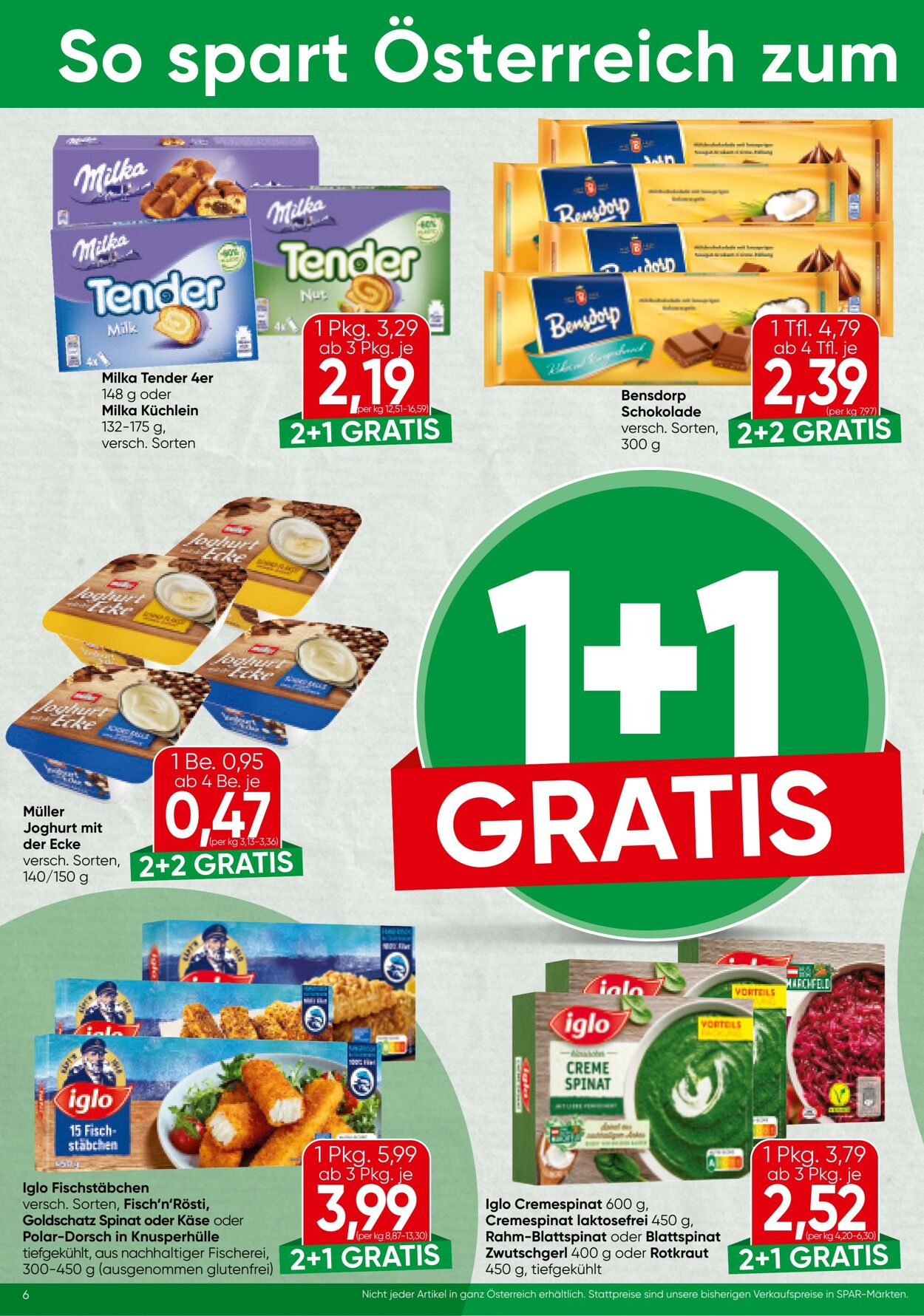 Prospekt Spar 16.01.2025 - 29.01.2025