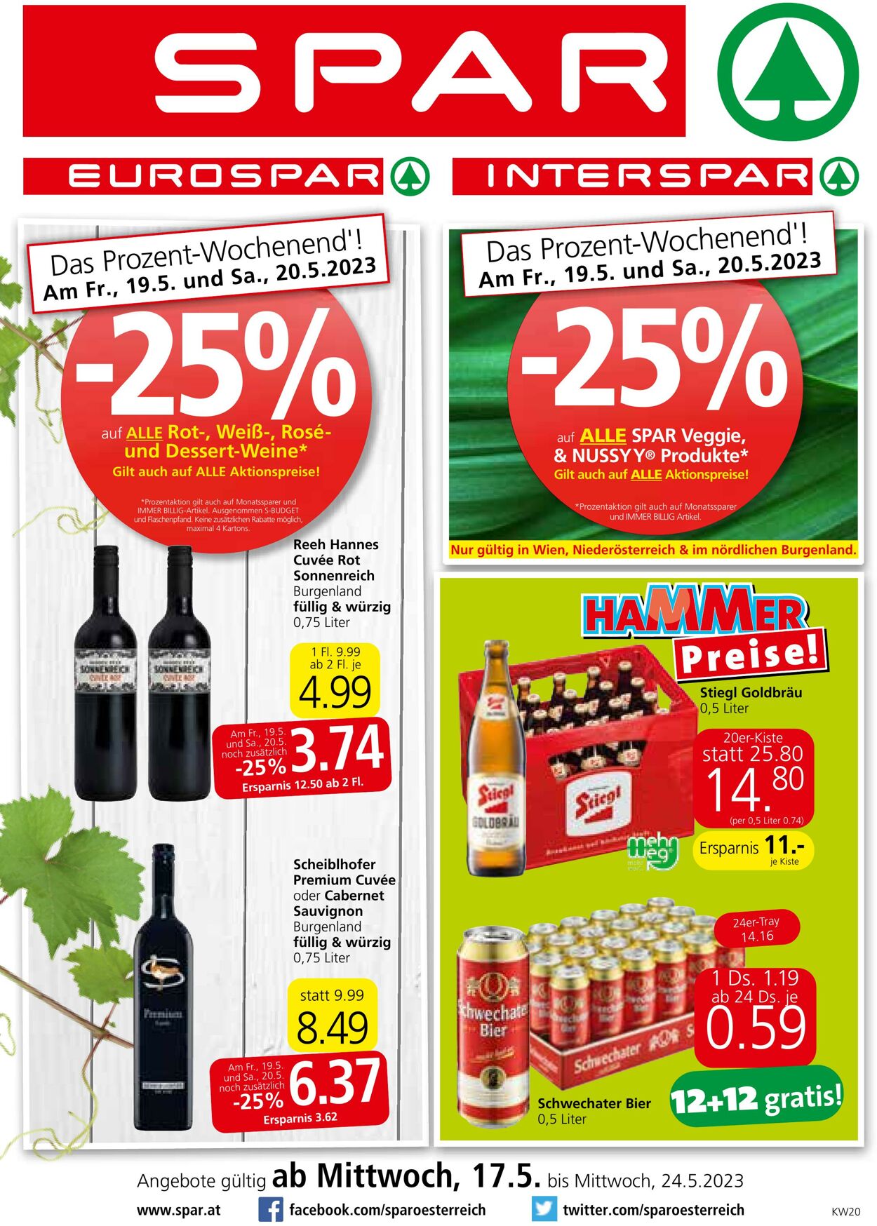 Prospekt Spar 17.05.2023 - 24.05.2023