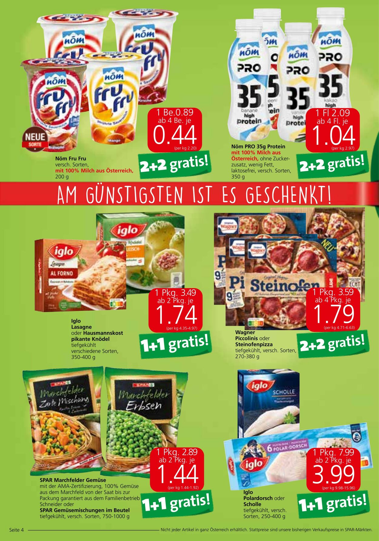 Prospekt Spar 20.10.2022 - 02.11.2022