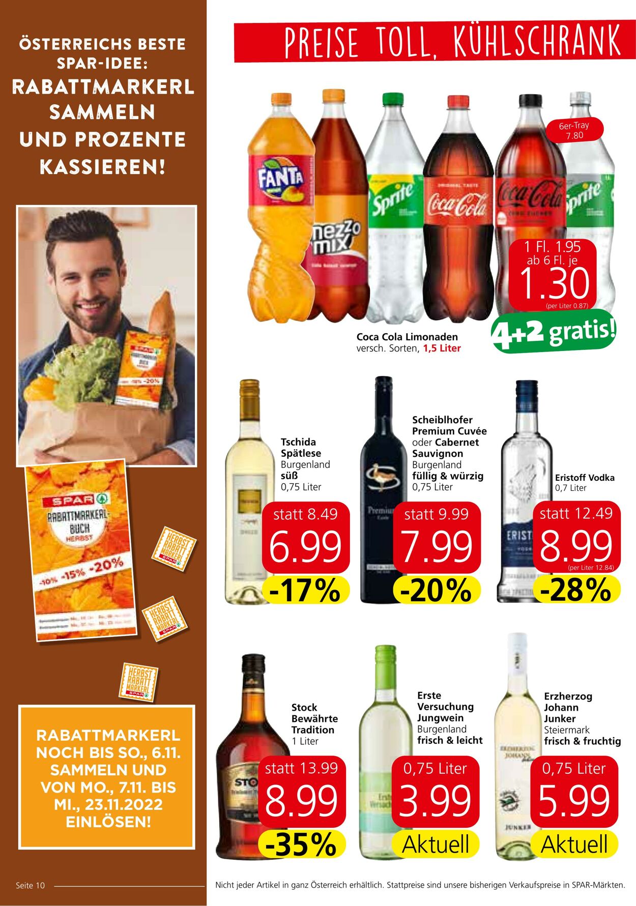 Prospekt Spar 27.10.2022 - 02.11.2022