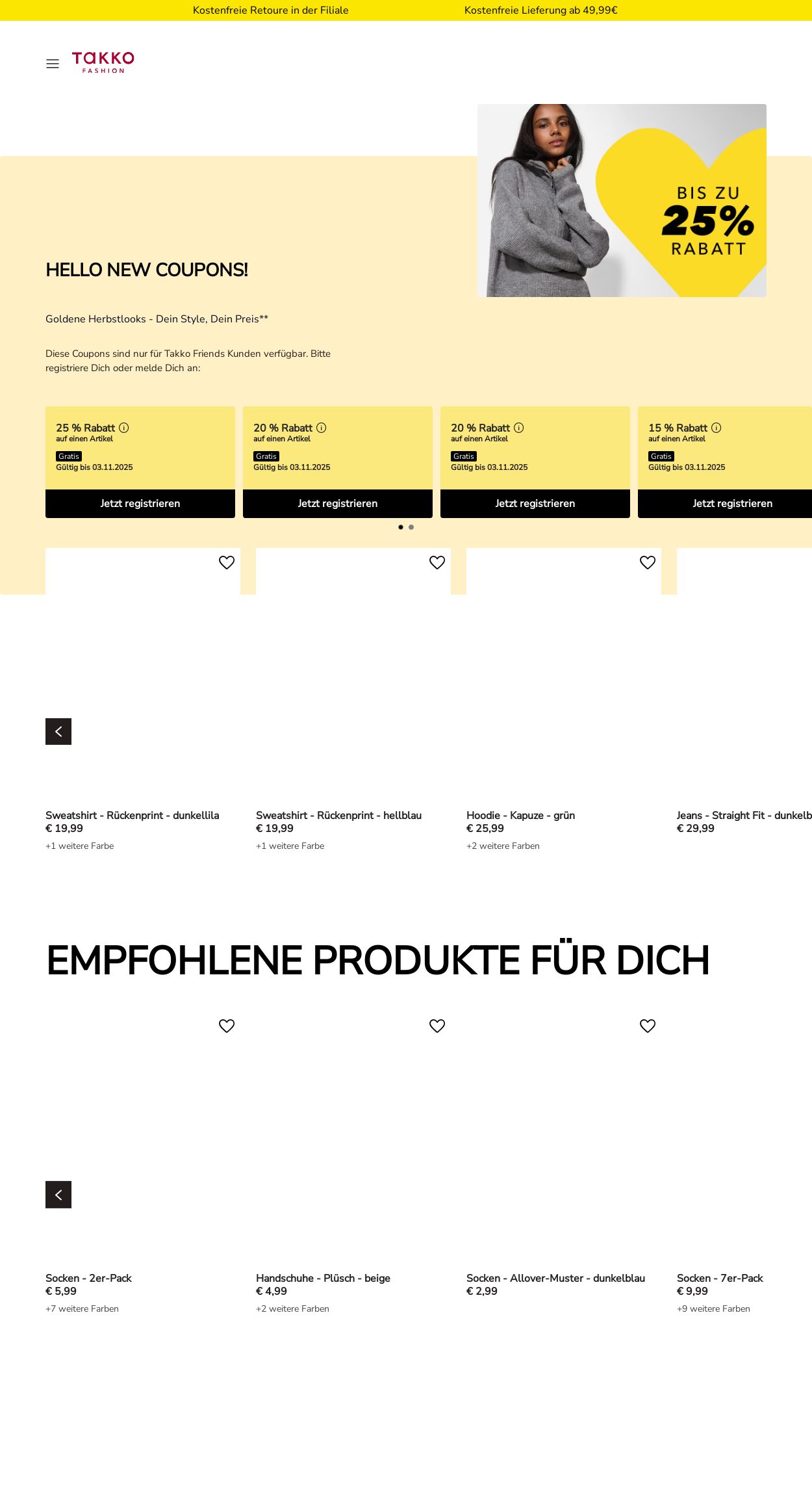 Takko Fashion Werbe Prospekte