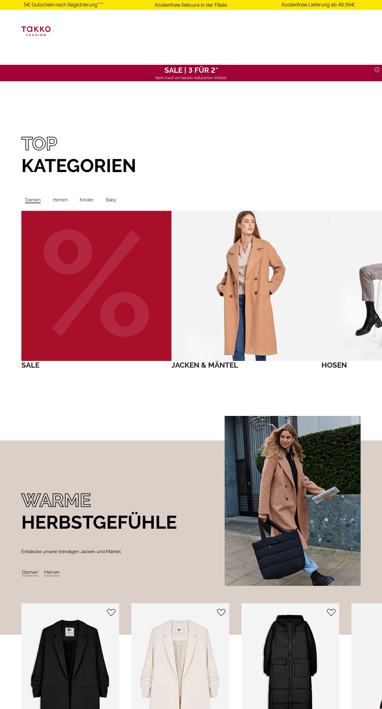 Prospekt Takko Fashion - Takko Fashion Flyer 21 Okt, 2024 - 27 Okt, 2024