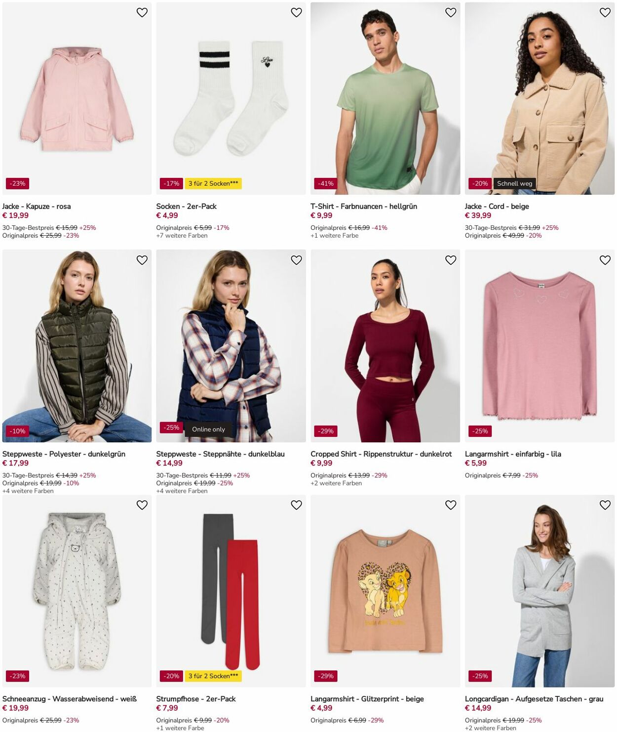 Prospekt Takko Fashion 08.12.2025 - 14.12.2025