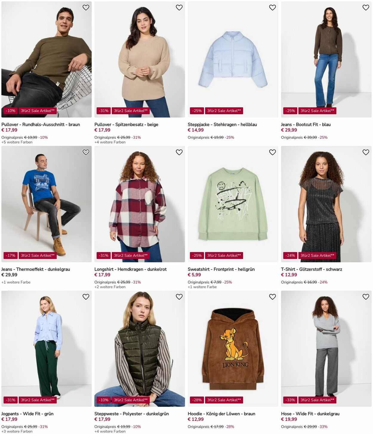 Prospekt Takko Fashion 29.12.2025 - 04.01.2026