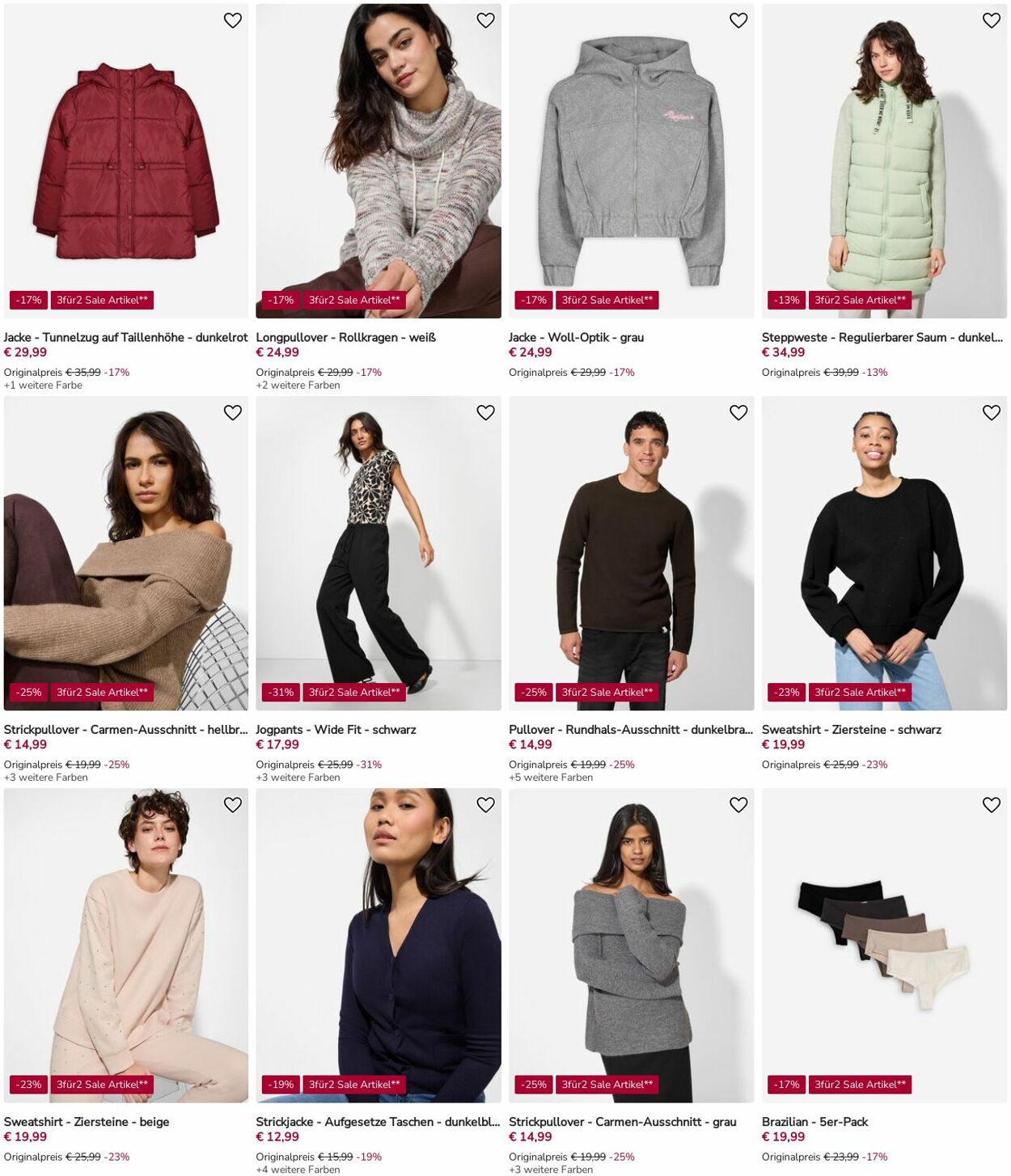 Prospekt Takko Fashion 29.12.2025 - 04.01.2026