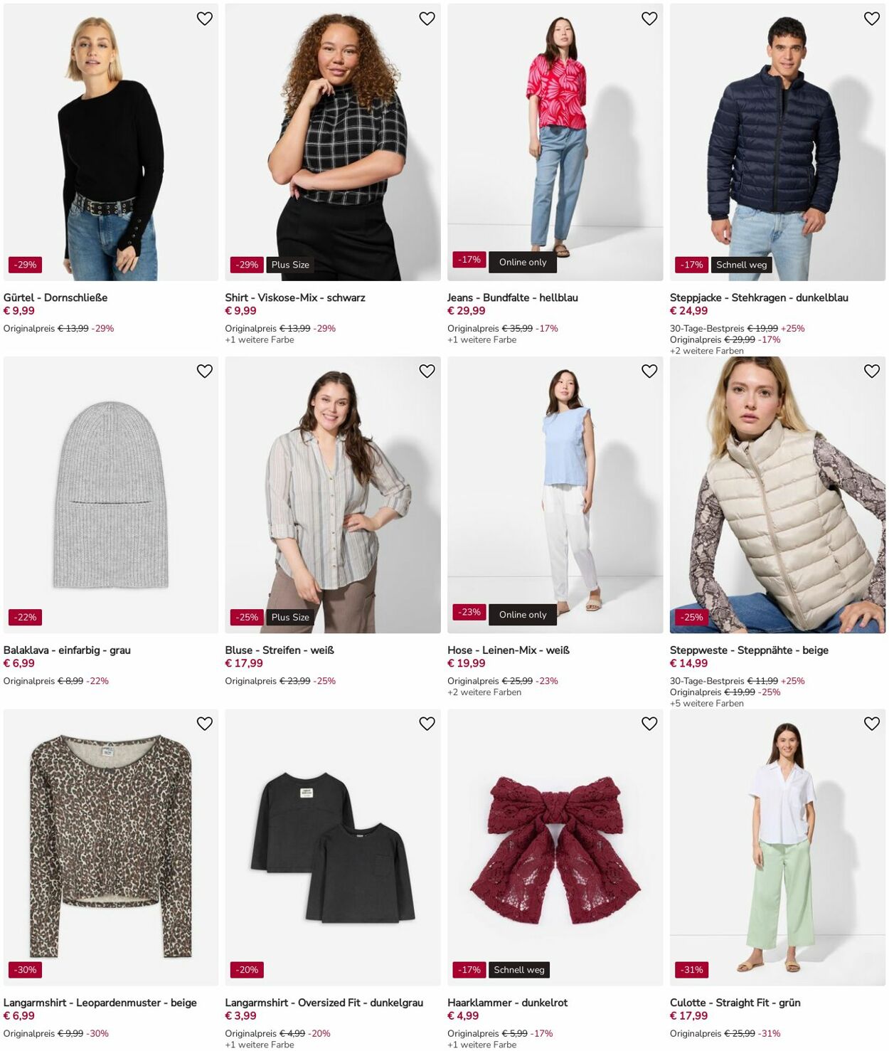 Prospekt Takko Fashion 24.11.2025 - 30.11.2025