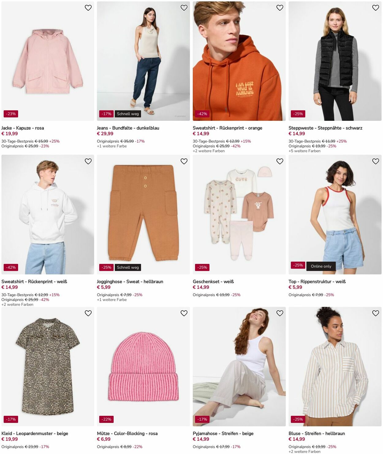 Prospekt Takko Fashion 24.11.2025 - 30.11.2025