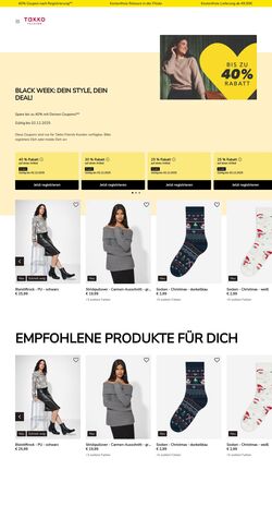 Prospekt Takko Fashion 24.11.2025 - 30.11.2025