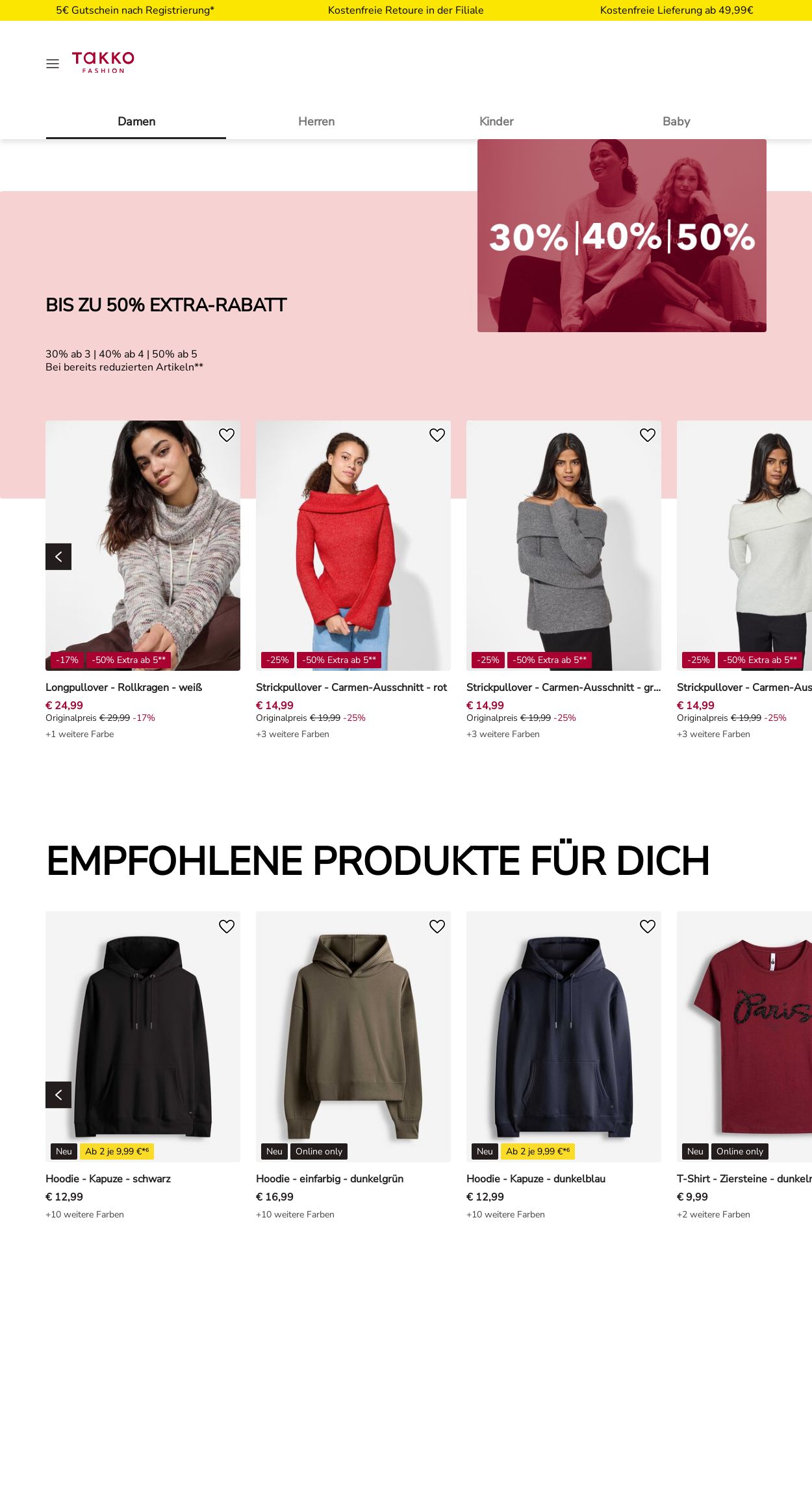 Prospekt Takko Fashion 26.01.2026 - 01.02.2026