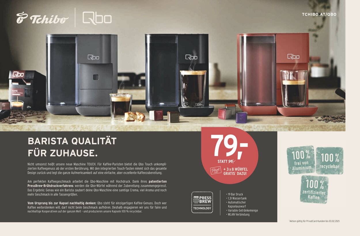 Prospekt Tchibo/Eduscho 01.02.2021 - 28.02.2021