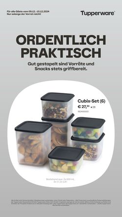 Prospekt Tupperware 06.09.2023 - 01.02.2024