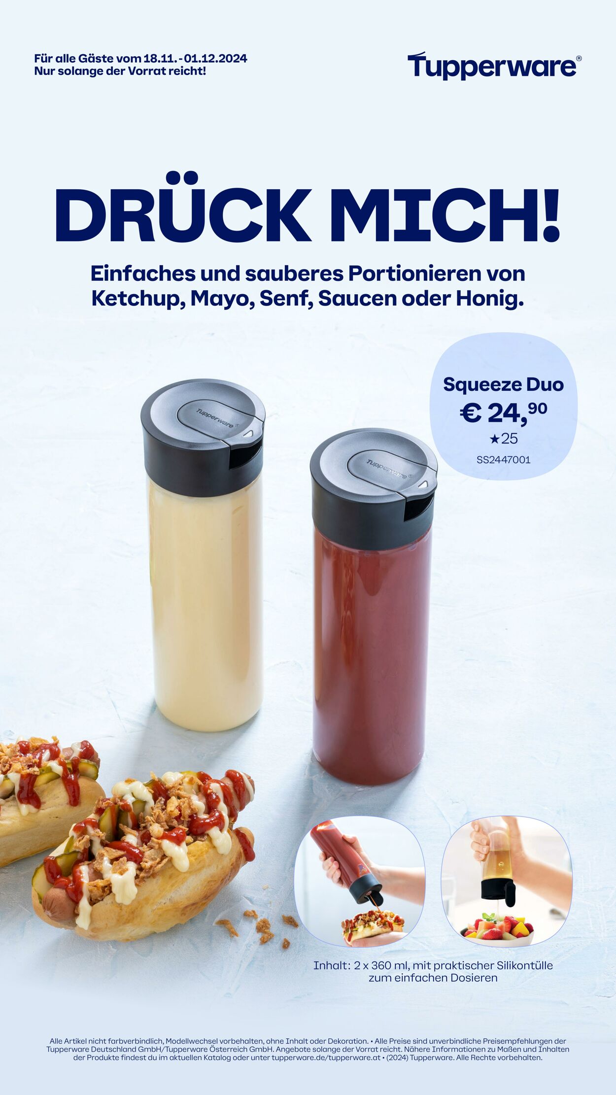 Prospekt Tupperware - 18. November bis 01. Dezember 2024 14 Nov, 2024 - 1 Dez, 2024