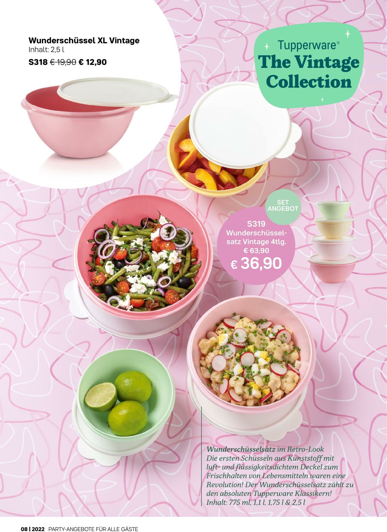 Prospekt Tupperware 01.08.2022 - 28.08.2022