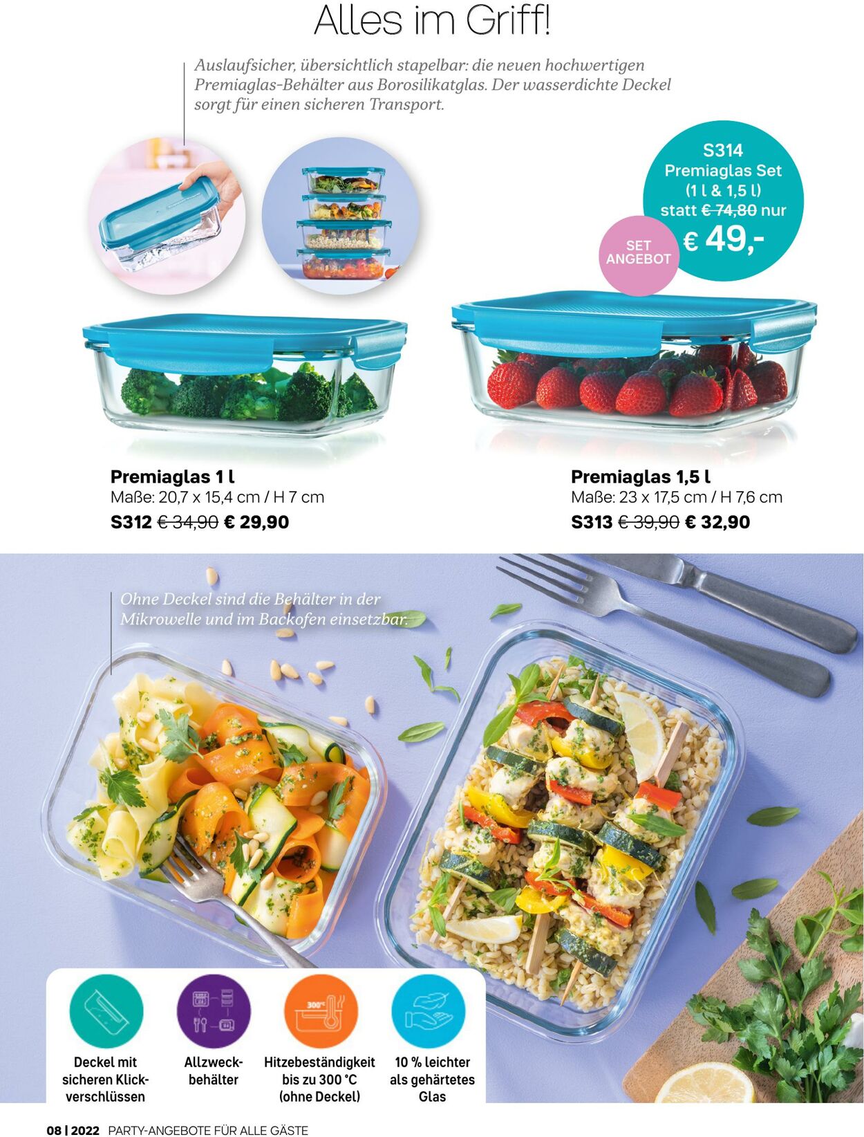 Prospekt Tupperware 01.08.2022 - 28.08.2022