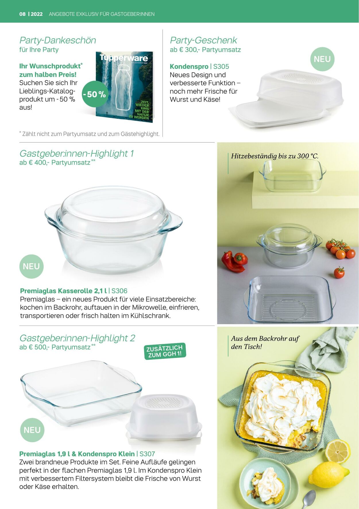 Prospekt Tupperware 01.08.2022 - 28.08.2022