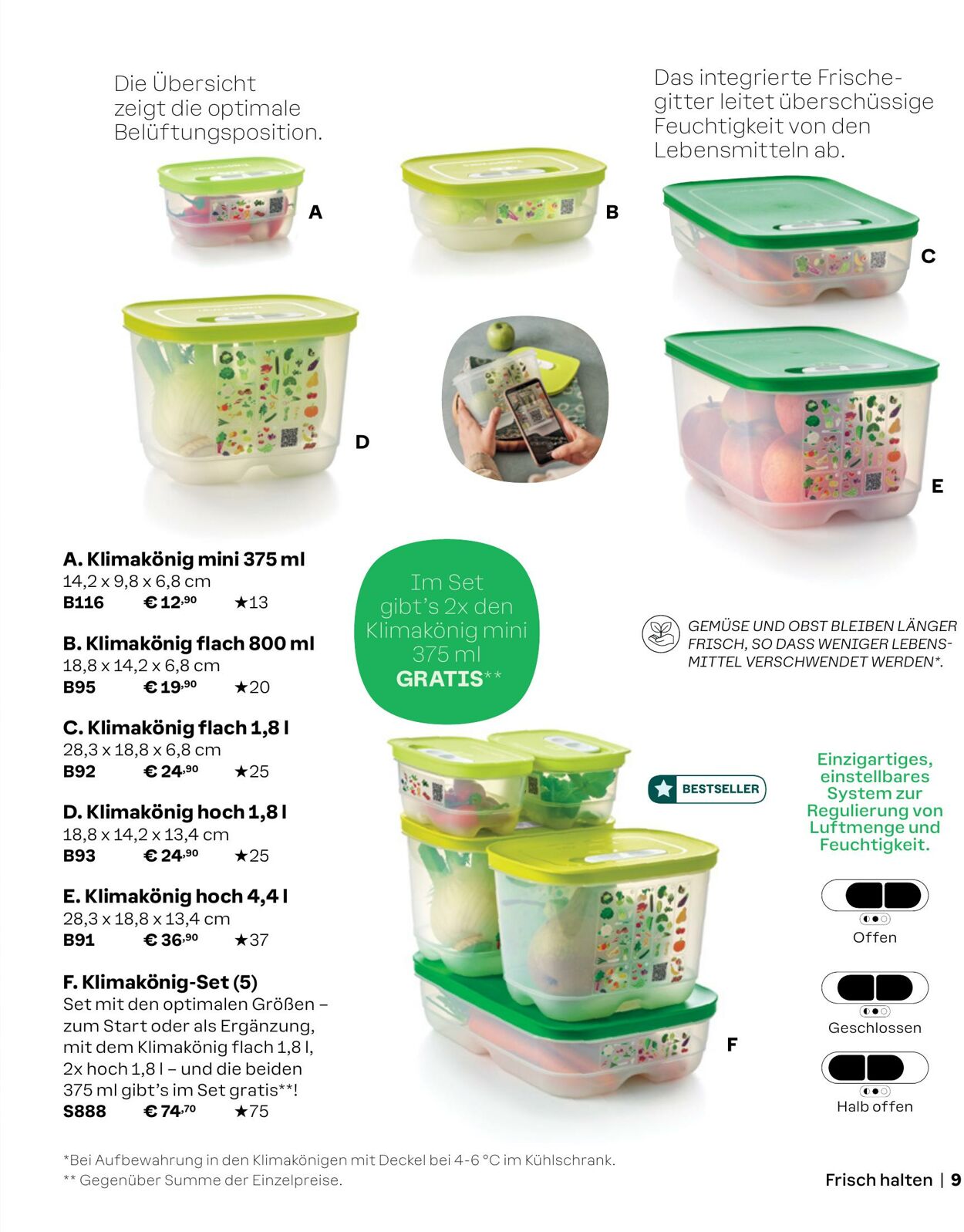 Prospekt Tupperware 01.03.2024 - 31.08.2024