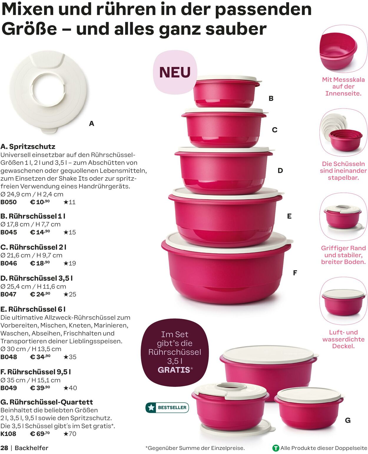 Prospekt Tupperware 21.11.2024 - 08.12.2024