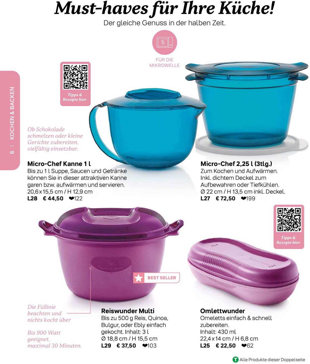 Prospekt Tupperware 01.09.2022 - 31.01.2023