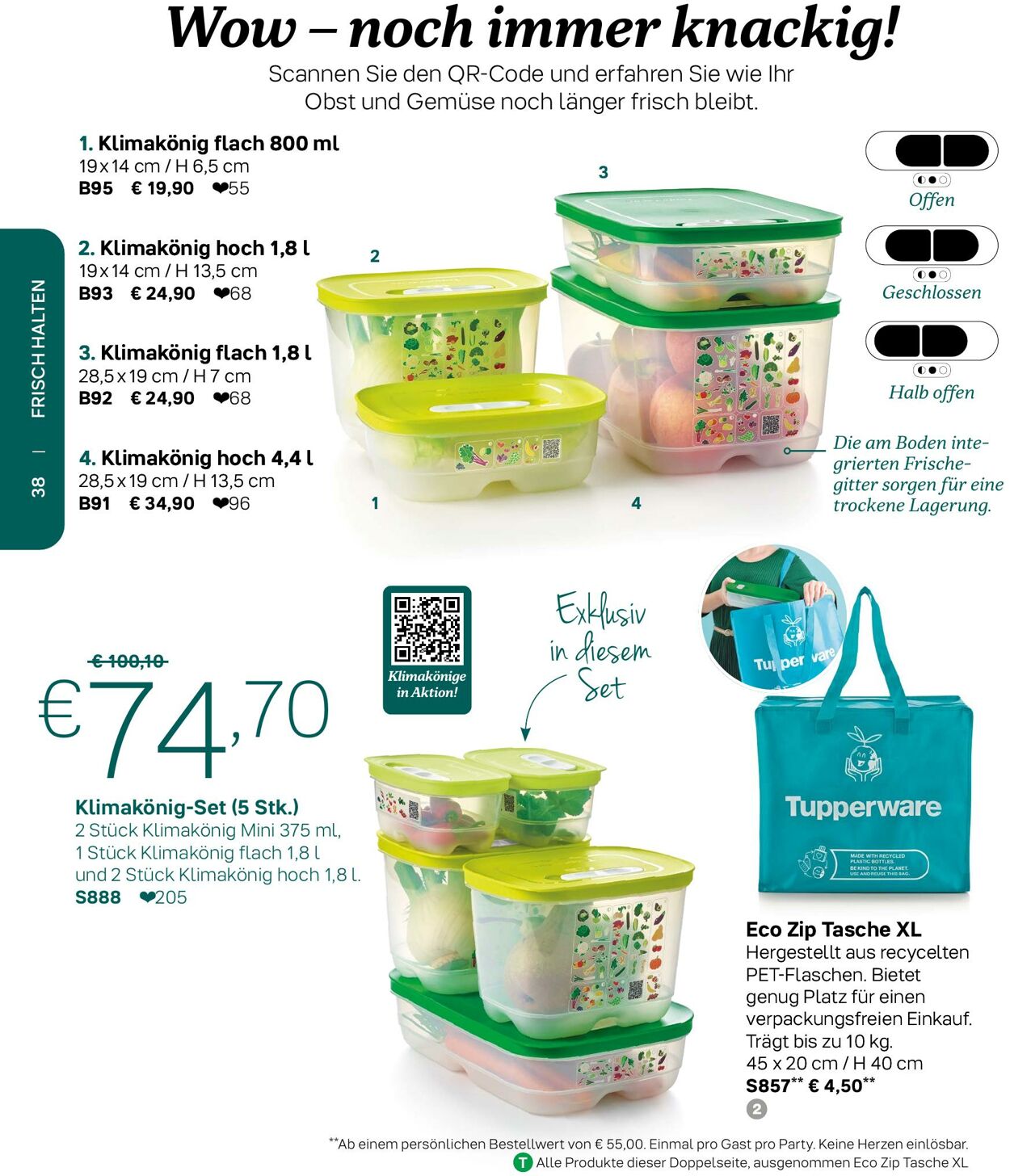 Prospekt Tupperware 01.09.2022 - 31.01.2023