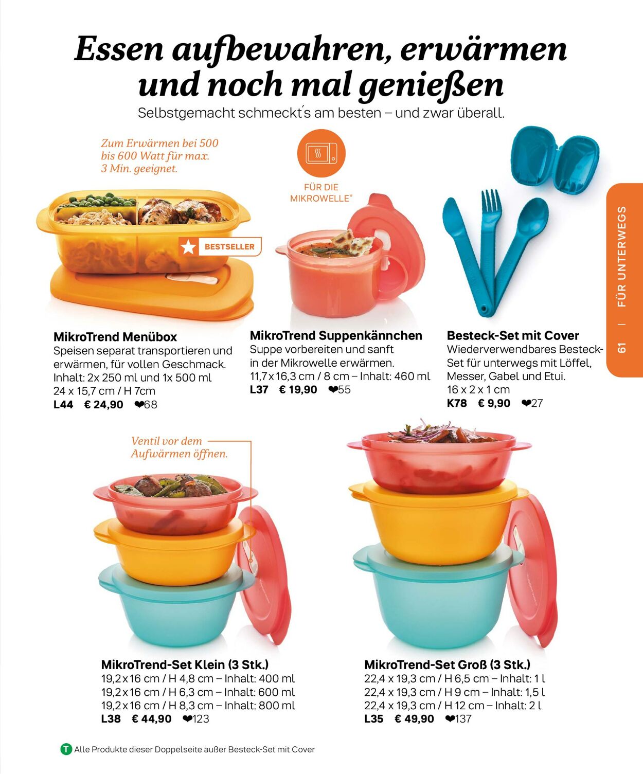 Prospekt Tupperware 01.09.2022 - 31.01.2023