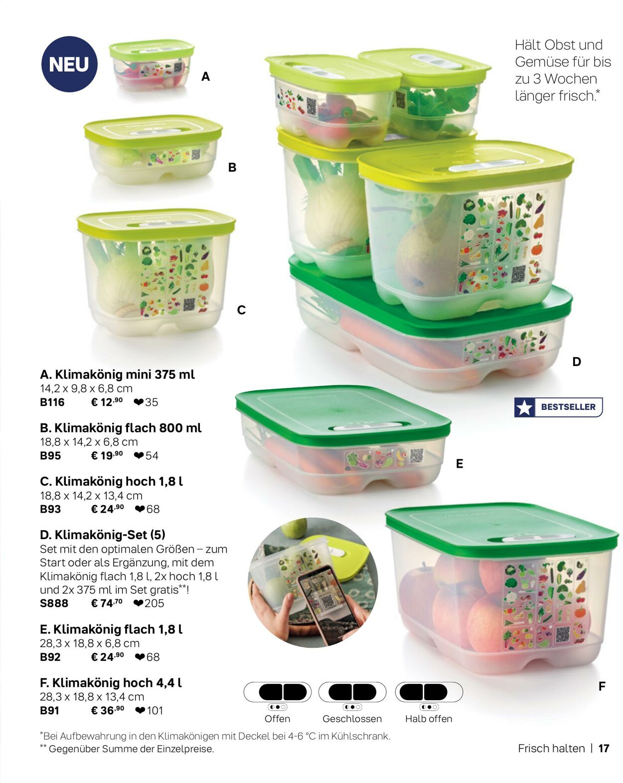 Prospekt Tupperware 06.09.2023 - 01.02.2024